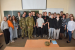 Участники СВО пообщались со студентами в Орле