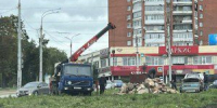 В Советском районе демонтировали знаменитого орла - OrelTimes.Ru