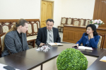 Подведение итогов работы коллектива молодёжной лаборатории и руководства университета с представителями индустриального партнёра АО «Авиаавтоматика» имени В.В. Тарасова