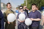 В День памяти святых Петра и Февронии Муромских, покровителей семьи и брака, Орёл присоединился к Всероссийской акции «Парад Семьи». 8 июля 2025 года.