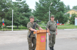 В войсковой части 03013 состоялась торжественная церемония приведения к военной присяге молодого пополнения призыва весны 2025 года. 12 июля 2025 года, г. Орел.