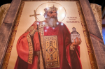 В день памяти святого равноапостольного великого князя Владимира, во Святом Крещении Василия, митрополит Орловский и Болховский Тихон совершил Божественную литургию в скиту в честь святых Новомучеников и исповедников Российских. 28 июля 2025 года, Орловский муниципальный округ
