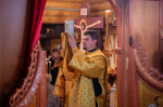 В день памяти святого равноапостольного великого князя Владимира, во Святом Крещении Василия, митрополит Орловский и Болховский Тихон совершил Божественную литургию в скиту в честь святых Новомучеников и исповедников Российских. 28 июля 2025 года, Орловский муниципальный округ