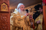 В день памяти святого равноапостольного великого князя Владимира, во Святом Крещении Василия, митрополит Орловский и Болховский Тихон совершил Божественную литургию в скиту в честь святых Новомучеников и исповедников Российских. 28 июля 2025 года, Орловский муниципальный округ