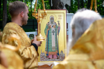 В день памяти святого равноапостольного великого князя Владимира, во Святом Крещении Василия, митрополит Орловский и Болховский Тихон совершил Божественную литургию в скиту в честь святых Новомучеников и исповедников Российских. 28 июля 2025 года, Орловский муниципальный округ