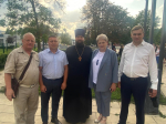 Председатель епархиального отдела по работе с Вооружёнными силами протоиерей Сергий Гаврюшин принял участие в праздничном мероприятии, приуроченном ко Дню города, 1 августа 2025 года, г. Орел