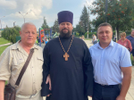 Председатель епархиального отдела по работе с Вооружёнными силами протоиерей Сергий Гаврюшин принял участие в праздничном мероприятии, приуроченном ко Дню города, 1 августа 2025 года, г. Орел