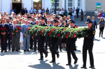 В торжествах в честь Дня города участвовали бойцы СВО