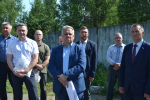 Депутаты облсовета ознакомились с ходом строительства станции водоподготовки для микрорайона «Наугорский»