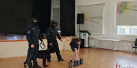 Кинологи Росгвардии провели показательные выступления для учащихся «Созвездия Орла» - Росгвардия
