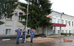 В Управлении Росгвардии состоялось торжественное поднятие государственного флага