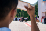 Владыка Тихон вместе с руководством области и представителями федеральных властей принял участие в торжествах, посвящённых Дню знаний. Праздничные мероприятия прошли на площадках Орловского государственного университета имени И. С. Тургенева и Орловского государственного аграрного университета имени Н. В. Парахина. 1 сентября 2025 года.