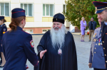 Владыка Тихон поздравил курсантов Орловского юридического института с началом нового учебного года. 1 сентября 2025 года.