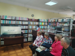 В спецбиблиотеке для слепых провели тематический видеочас «Моя Россия – без терроризма»
