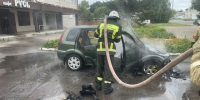 В Орловской области сгорел легковой автомобиль - Комсомольская Правда