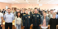 «Урок мужества» в рамках Всероссийского проекта «Диалоги с героями» для студентов ОГУ имени И.С.Тургенева - ОГУ им. И.С. Тургенева