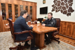 Губернатор Клычков встретился с руководителем Московско-Окского территориального управления Росрыболовства Александром Хатунцовым