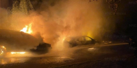 В Орле сгорели два припаркованных автомобиля - Комсомольская Правда