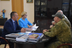 Участники СВО приступили к стажировке в Орловском областном Совете народных депутатов