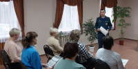 Занятия по пожарной безопасности прошли для медицинских работников - МЧС