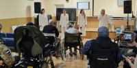 Орловские артисты выступили перед бойцами СВО в госпиталях - InfoOrel.Ru