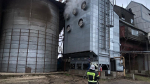 На Орловщине горела сушилка элеватора