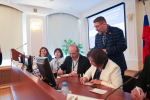 Cпециальное гашение почтовой карточки, созданной Валерием Ивановичем Сушковым