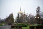 В праздник Собора Архистратига Михаила и прочих Небесных Сил бесплотных. Архангелов Гавриила, Рафаила, Урии́ла, Селафии́ла, Иегудии́ла, Варахиила и Иеремиила, митрополит Орловский и Болховский Тихон возглавил Божественную Литургию в Успенском (Михаило-Архангельском) соборе города Орла. 21 ноября 2025 года.