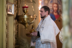В праздник Собора Архистратига Михаила и прочих Небесных Сил бесплотных. Архангелов Гавриила, Рафаила, Урии́ла, Селафии́ла, Иегудии́ла, Варахиила и Иеремиила, митрополит Орловский и Болховский Тихон возглавил Божественную Литургию в Успенском (Михаило-Архангельском) соборе города Орла. 21 ноября 2025 года.