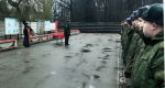 Клирик Свято-Троицкого храма благословил новобранцев