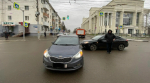 В Орле при столкновении двух иномарок пострадала девушка