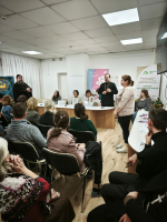 В Семейном многофункциональном центре города Орла прошла секция по социальному служению в рамках XIII Региональных Рождественских образовательных чтений. 9 декабря 2025 года, г.Орел