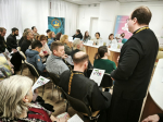 В Семейном многофункциональном центре города Орла прошла секция по социальному служению в рамках XIII Региональных Рождественских образовательных чтений. 9 декабря 2025 года, г.Орел