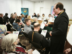 В Семейном многофункциональном центре города Орла прошла секция по социальному служению в рамках XIII Региональных Рождественских образовательных чтений. 9 декабря 2025 года, г.Орел
