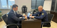 Начальник УФСИН России по Орловской области Павел Федоров встретился с Управляющим Орловского отделения ПАО Сбербанк Николаем Иванчиковым - УФСИН