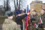 Председатель епархиального отдела по взаимодействию с Вооруженными силами благословил новобранцев