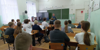 Инспекторы ГИМС напомнили школьникам  о безопасности на водоемах в зимний период - МЧС