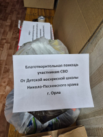 Воспитанники воскресных школ двух приходов города Орла приняли участие в благотворительной акции «Герои НавсегДА»