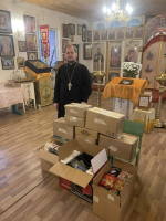 Новый гуманитарный груз от прихода Свято-Никольского храма поселка Биофабрика отправился в зону СВО