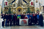 В Орловской епархии первый день нового года начался с молитвы и традиционной «Пробежки при храме»