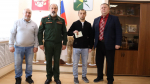 Участник СВО из Хотынецкого района награжден медалью «За храбрость»