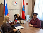 Продолжаются рабочие встречи председателя олизбиркома