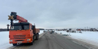 ДТП под Орлом: грузовик потерял остановку - vOrle.Ru