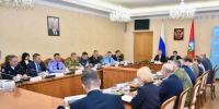 Начальник регионального Управления Росгвардии принял участие в совместном заседании АТК и оперштаба Орловской области - Росгвардия