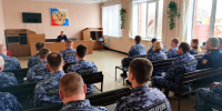 В Орле представитель следственного управления СК России провёл занятие с росгвардейцами по профилактике преступлений - Росгвардия