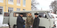 Малоархангельский район передал автомобиль УАЗ и гуманитарный груз нашим бойцам на передовую - InfoOrel.Ru