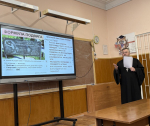 Настоятель Троице-Васильевского храма в очередной раз встретился со школьниками