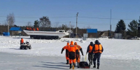 Орловское УМЧС опробовало в деле плавающий транспортёр - OrelGrad.Ru