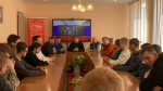 В Орловском реставрационно-строительном техникуме прошла встреча со студентами в рамках просветительского проекта «Мужской разговор». Беседу с учащимися провели председатель миссионерского отдела Орловской епархии иерей Сергий Шомин совместно с региональным руководителем движения «Русская община» Виталием Мишиным и участниками этой общественной организации. 19 марта 2026 года, г.Орел