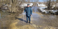 В Орловской области под воду ушёл второй мост - OrelTimes.Ru